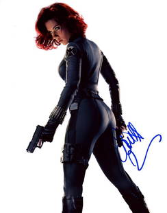 Scarlett Johansson Signed Photo: 8x10 color photo signed by Scarlett Johansson.