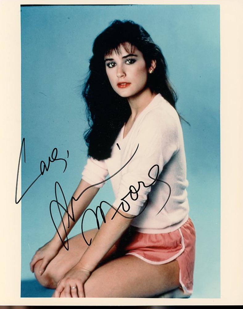 Demi Moore Signed Photo (1 of 1)