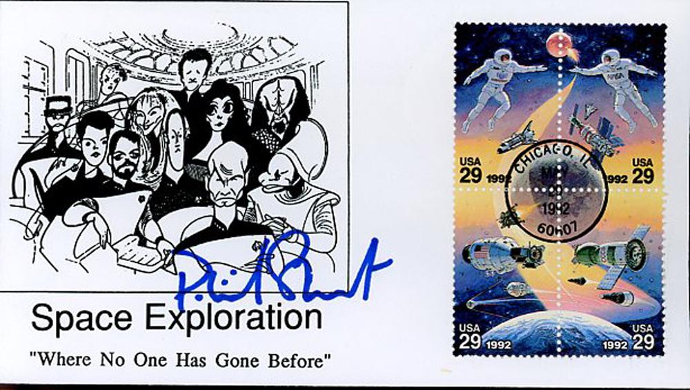 Patrick Stewart Signed FDC (1 of 1)