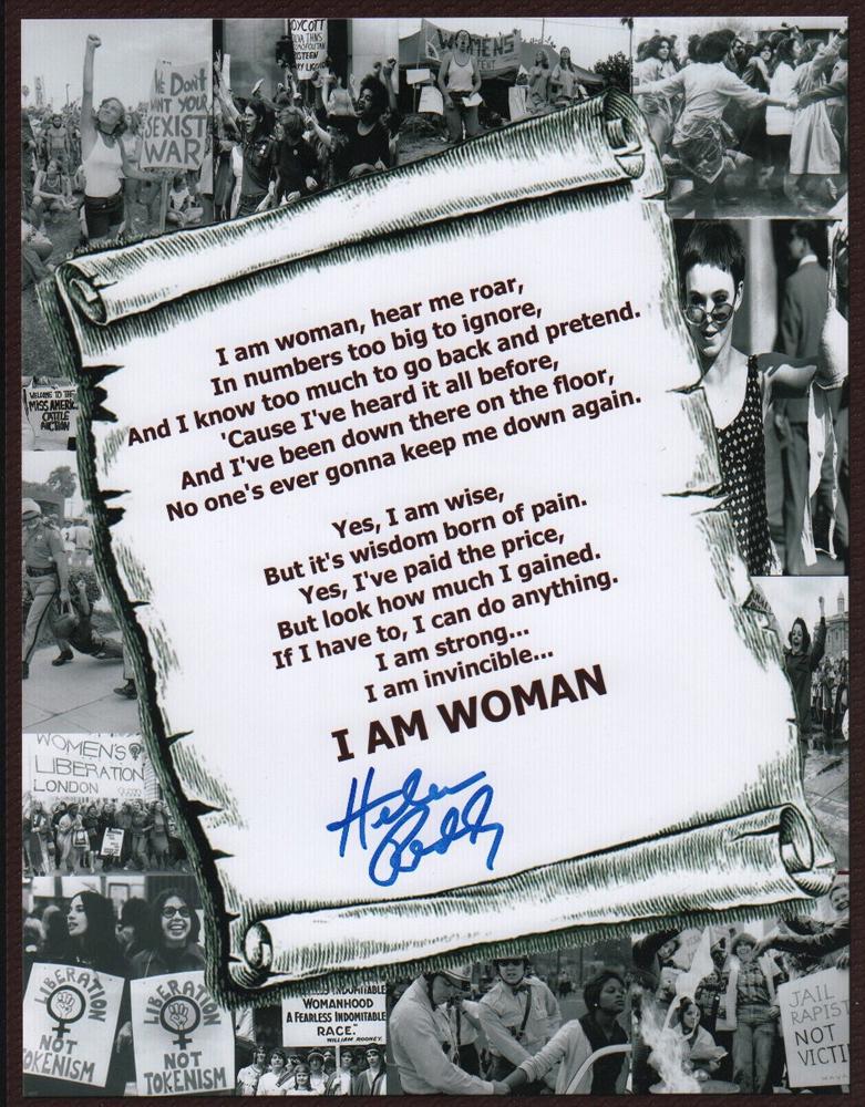 Helen Reddy Signed Photo (1 of 1)