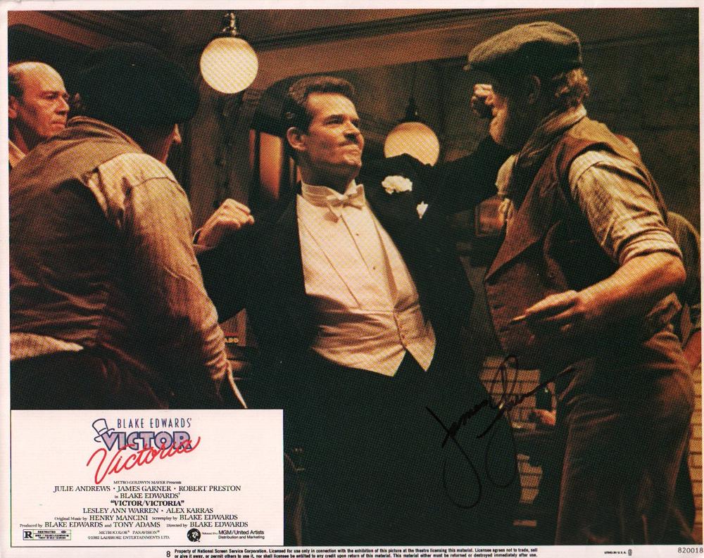 James Garner Signed Lobby Card (1 of 1)