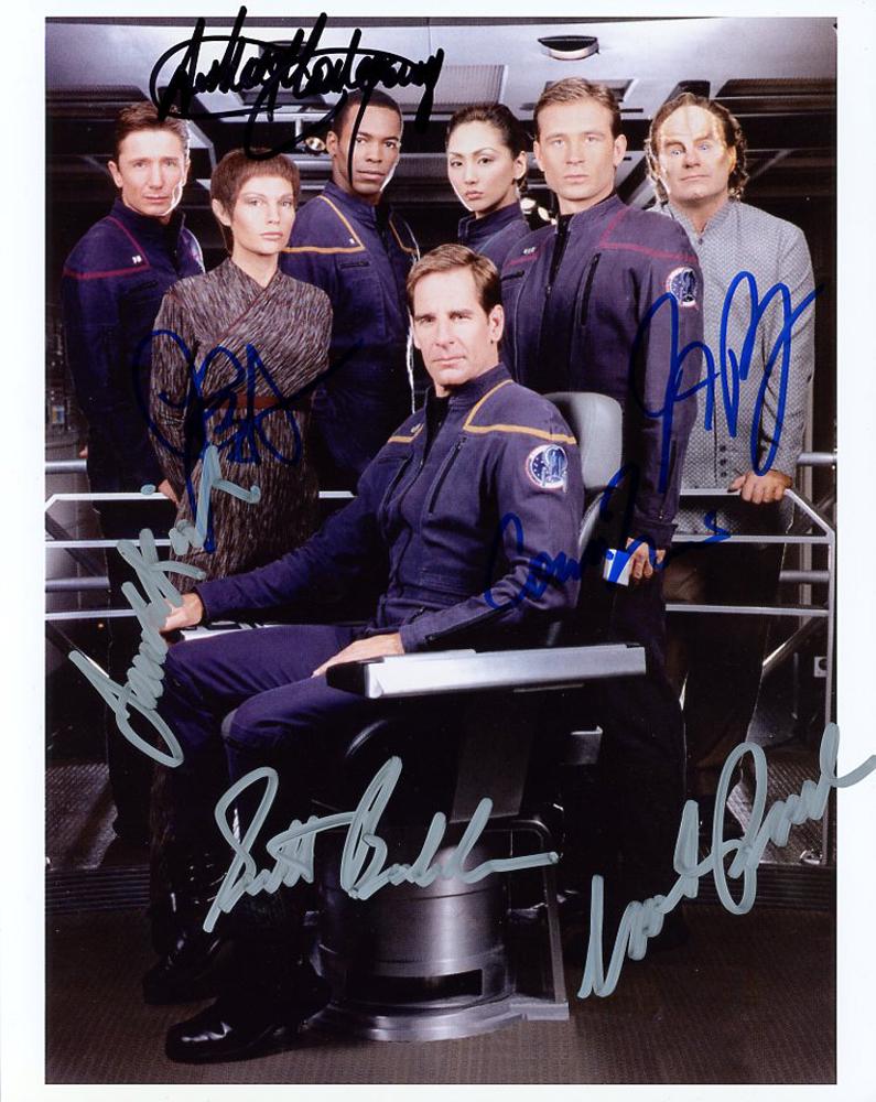 Star Trek Enterprise cast signed (1 of 1)