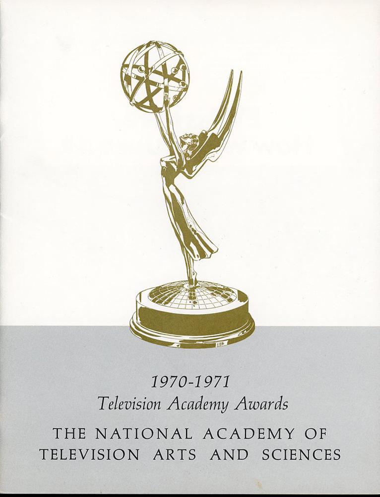 Original 1971 Emmy program (1 of 1)