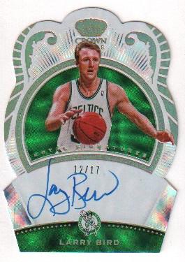 Larry Birdd SIGNED Auto Royal Crown (1 of 1)