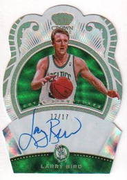 Larry Birdd SIGNED Auto Royal Crown