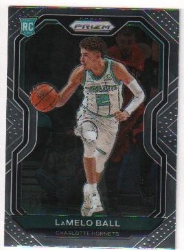 LaMelo Ball rookie Prizm chrome card (1 of 1)