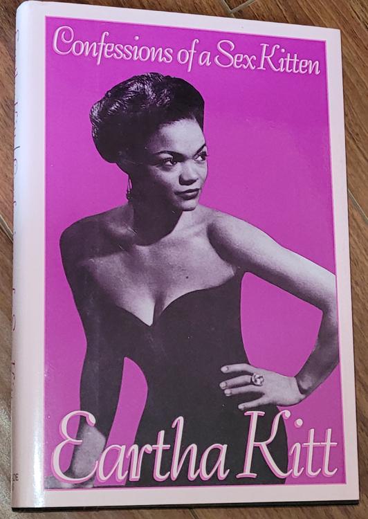 Eartha Kitt signed book (1 of 1)