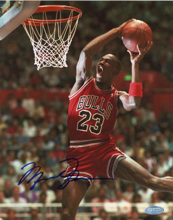 Michael Jordan Steiner signed photograph (1 of 1)