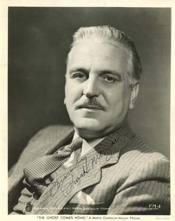 Frank Morgan signed photograph (1 of 1)