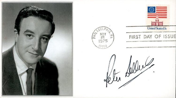 Peter Sellers signed FDC (1 of 1)
