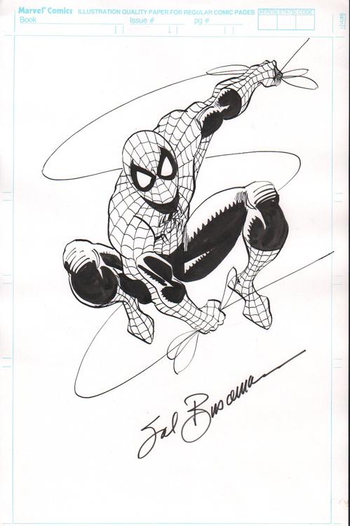Sal Buscema Spiderman original art (1 of 1)