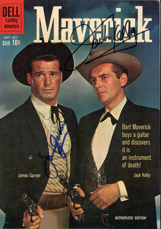 Maverick comic book signed B (1 of 1)