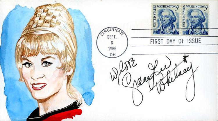 Grace Lee Whitney signed FDC (1 of 1)