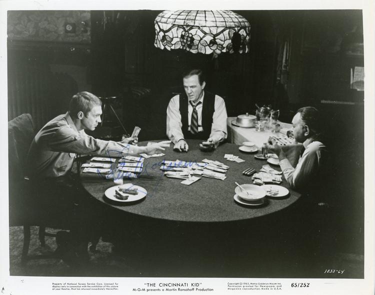 Steve McQueen signed photograph (1 of 1)