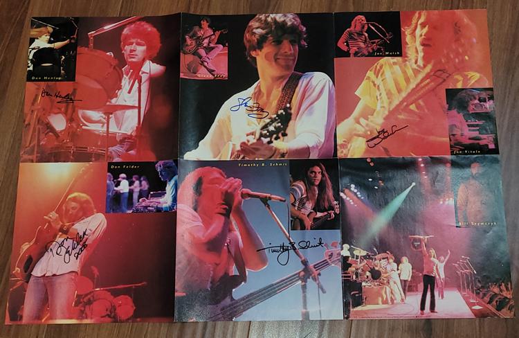 The Eagle's signed LP pull out poster (1 of 1)
