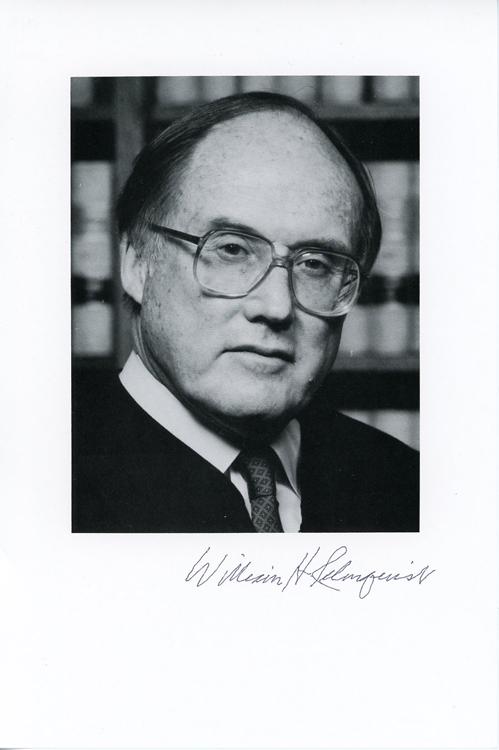 William Rehnquist signed photo (1 of 1)