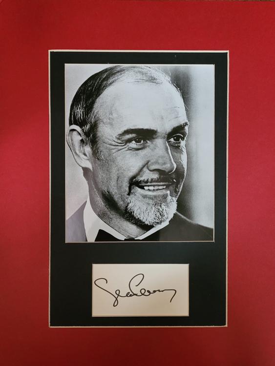 Sean Connery vintage signature (1 of 1)