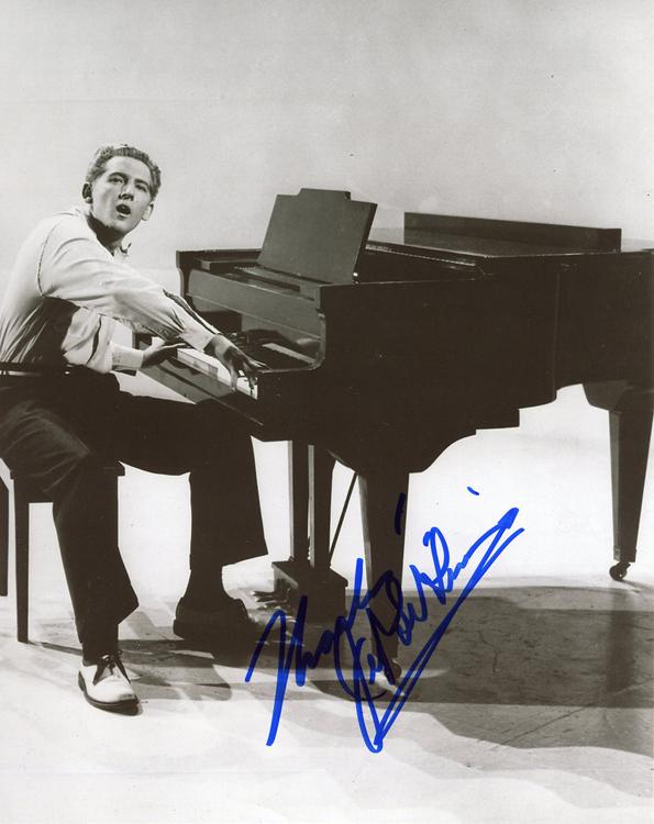 Jerry Lee Lewis signed photo (1 of 1)