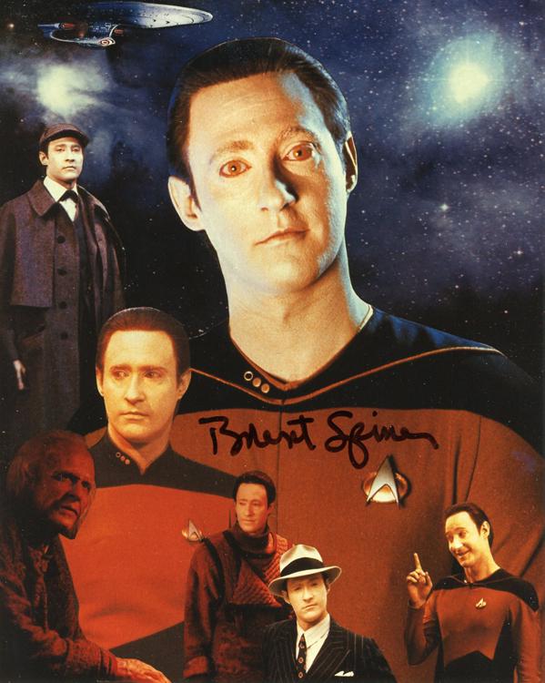 Brent Spiner Star Trek signed photo (1 of 1)