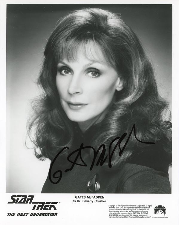 Gates McFadden Star Trek signed photo (1 of 1)
