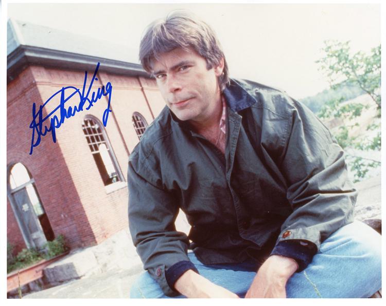 Stephen King signed photo (1 of 1)