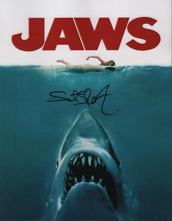 Steven Spielberg JAWS signed 11x14 photograph (1 of 1)