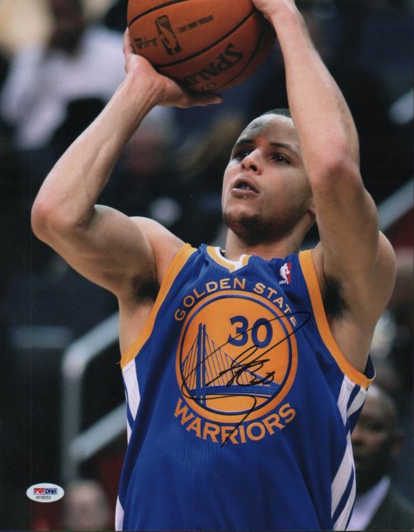 Stephen Curry signed 11x14 photograph (1 of 1)