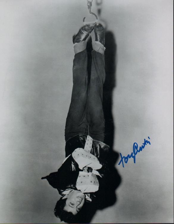 Tony Curtis Houdini signed 11x14 photograph (1 of 1)