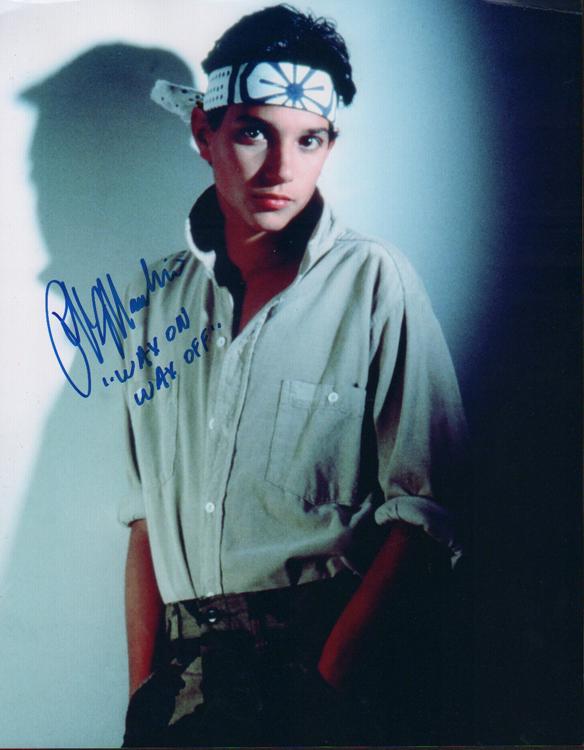 Ralph Macchio Karate Kid signed 11x14 photograph (1 of 1)