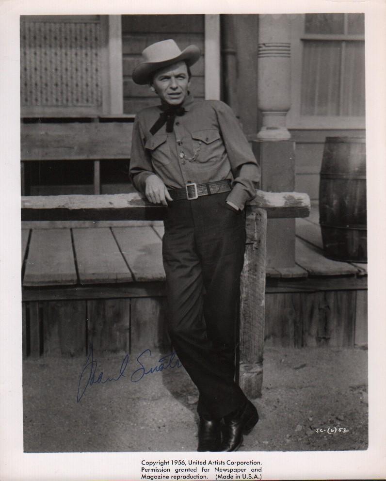 Frank Sinatra signed photograph (1 of 1)