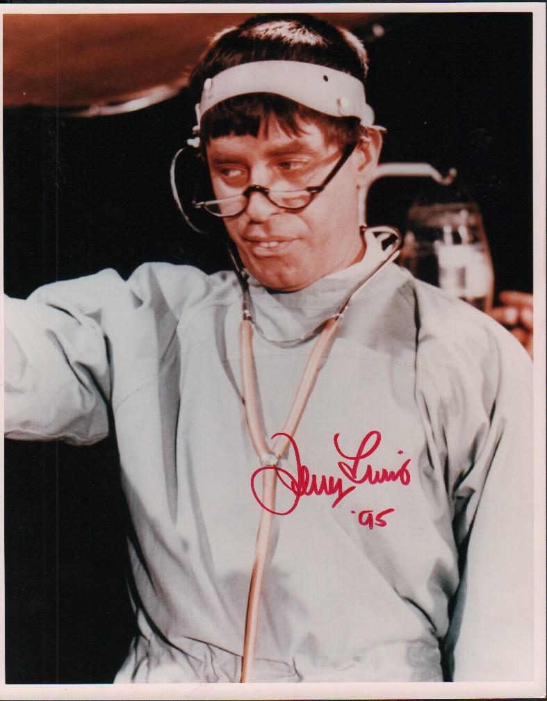 Jerry Lewis signed photograph (1 of 1)