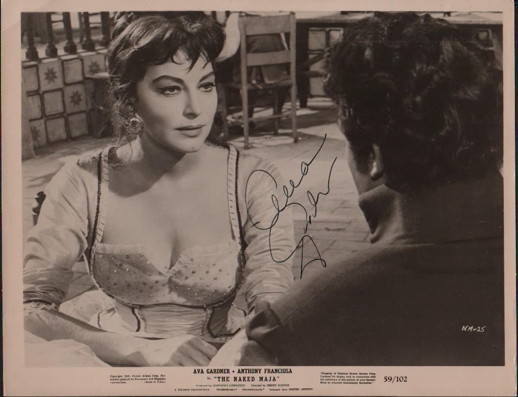 Ava Gardner signed photograph (1 of 1)