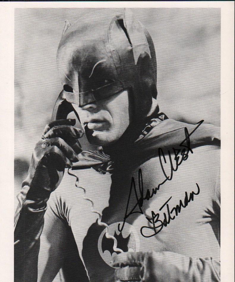 Adam West Batman signed photograph (1 of 1)