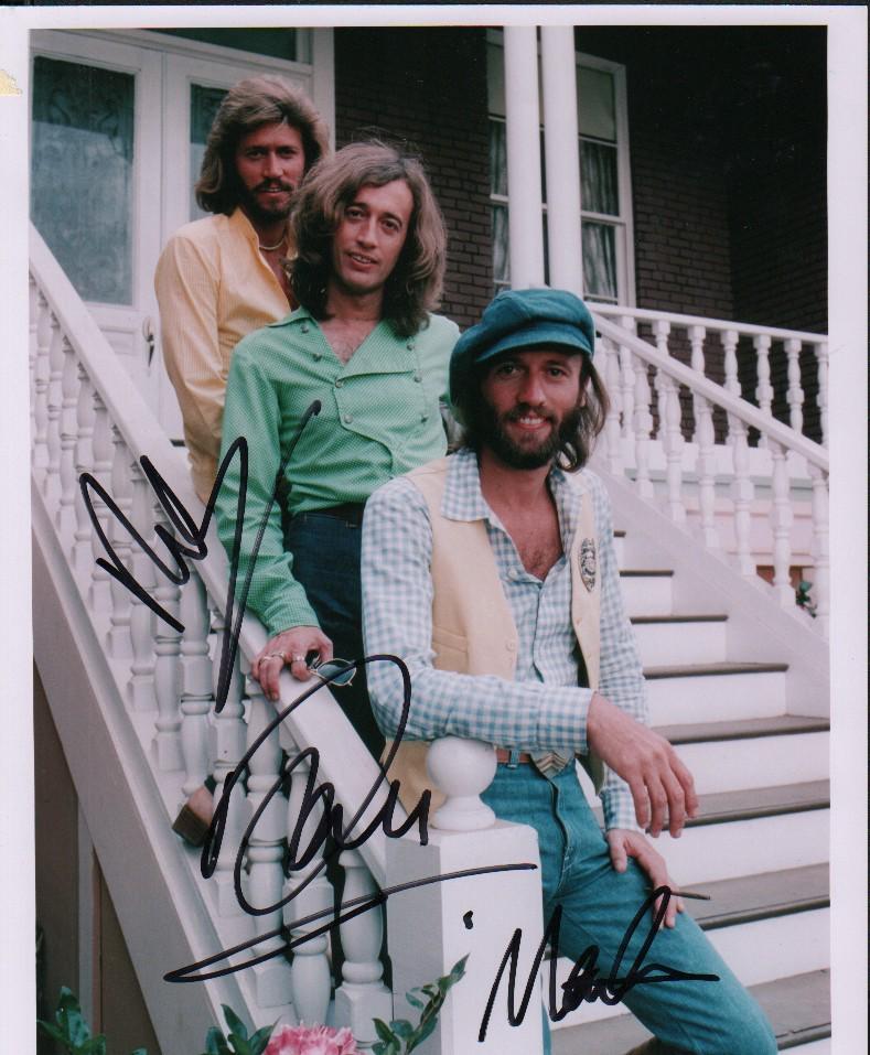 The Bee Gee's signed photograph (1 of 1)