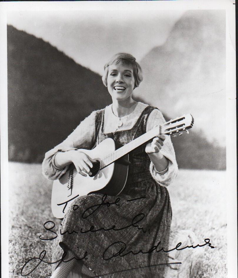 Julie Andrews Sound of music signed photograph (1 of 1)