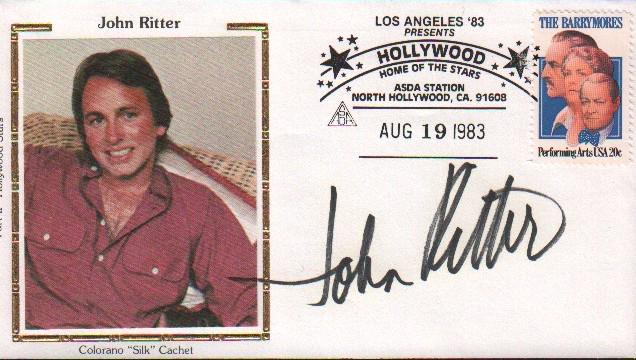 John Ritter signed FDC (1 of 1)