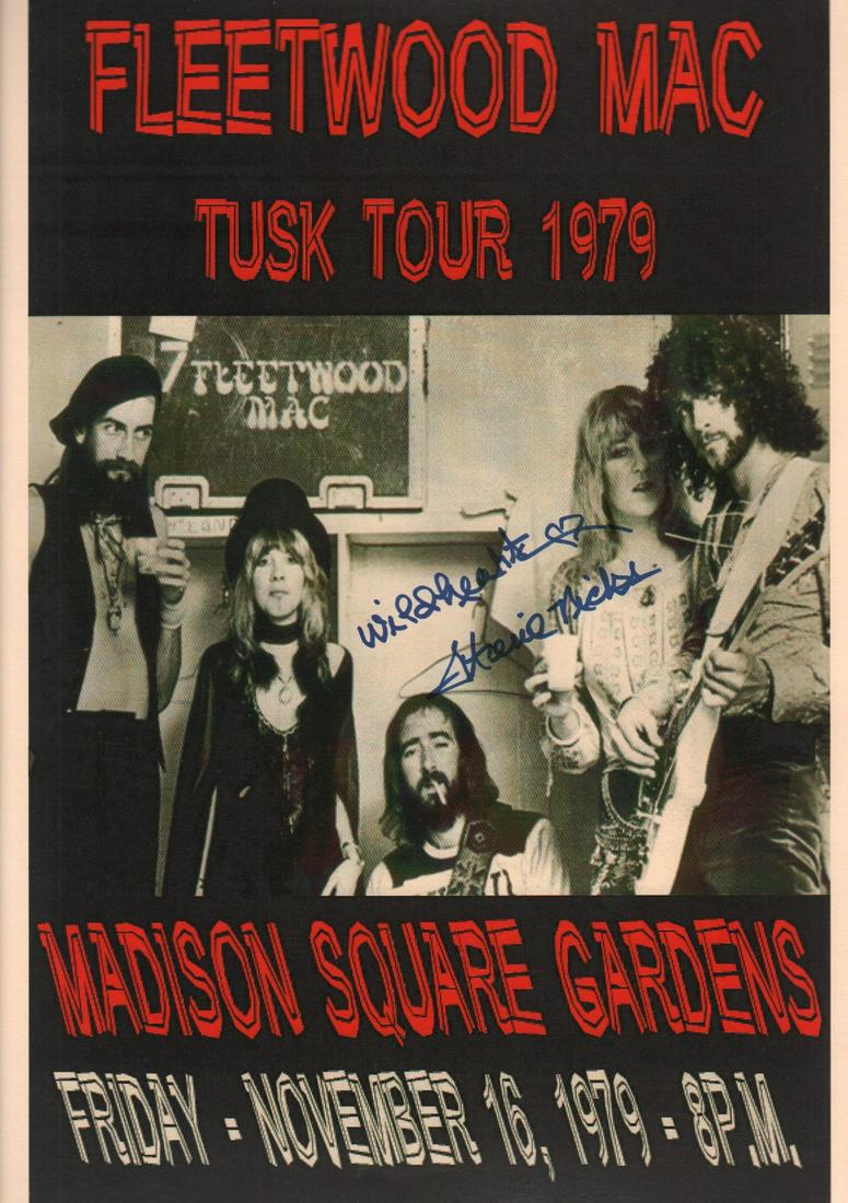 Fleetwood Mac concert poster signed (1 of 1)