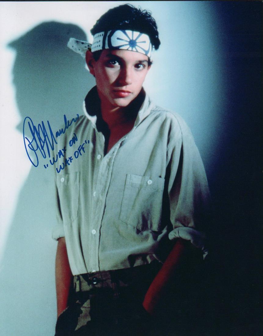 Ralph Macchio Karate Kid signed 11x14 photograph (1 of 1)
