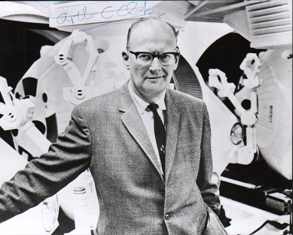 Arthur C Clarke signed photograph (1 of 1)