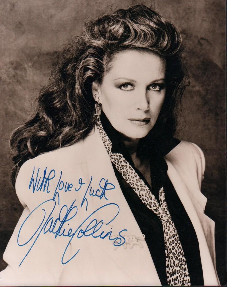 Jackie Collins signed photograph (1 of 1)