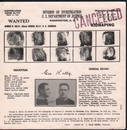 George Machine Gun Kelly rare wanted poster