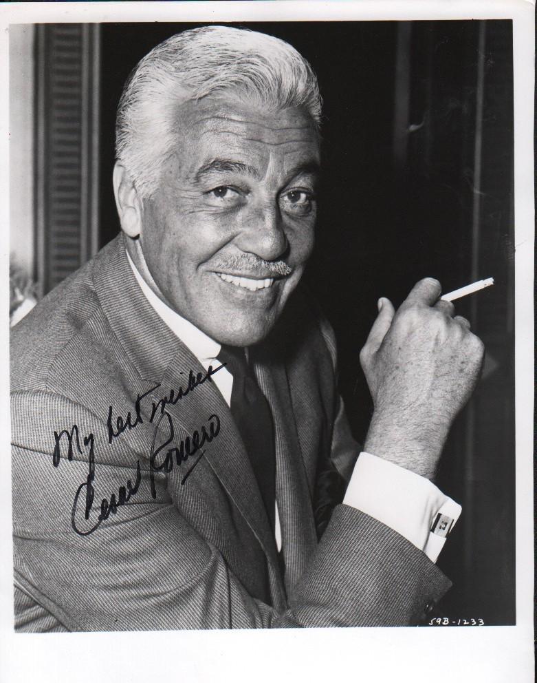 Cesar Romero signed photograph (1 of 1)