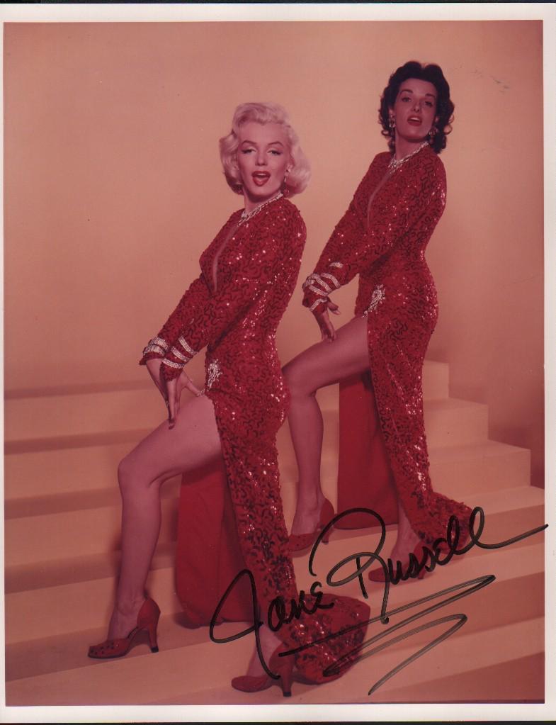 Posed with Monroe in her film signed by the sexy star: Posed with Monroe in her film signed by the sexy star with COA