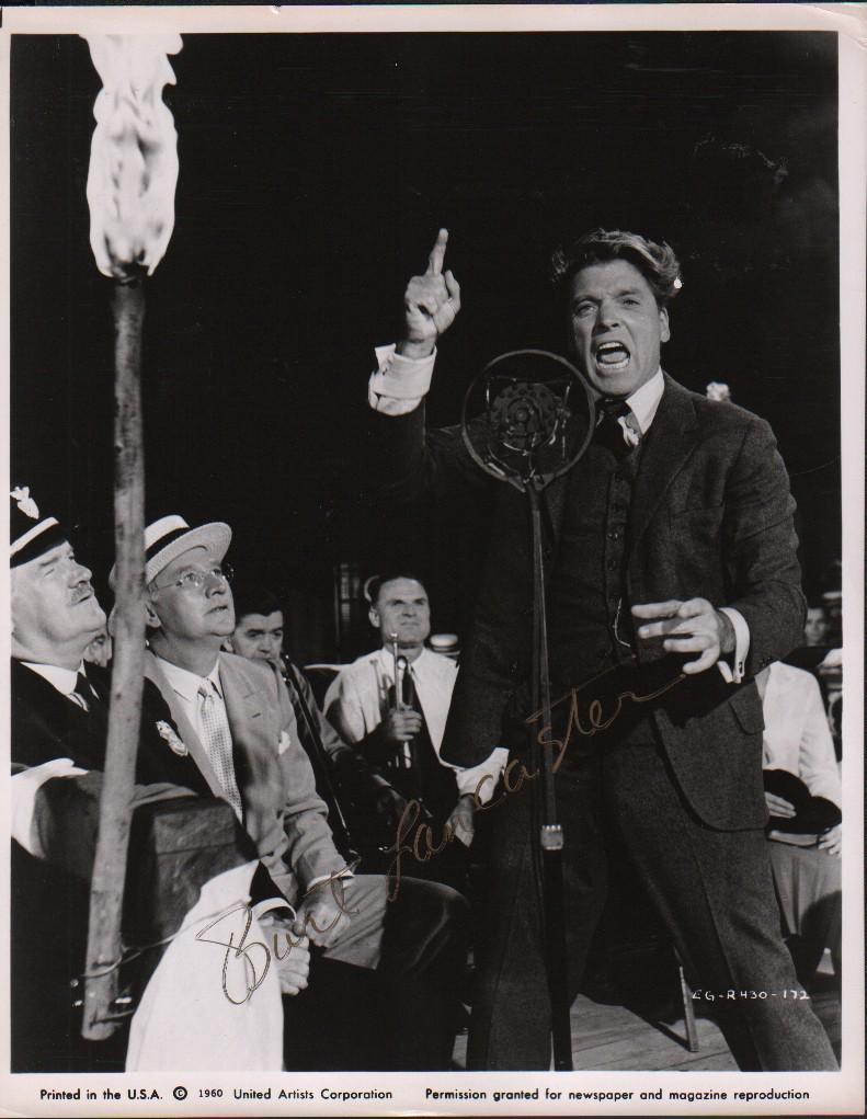 A vintage Elmer Gantry signed 8x10 by the AA winning (1 of 1)