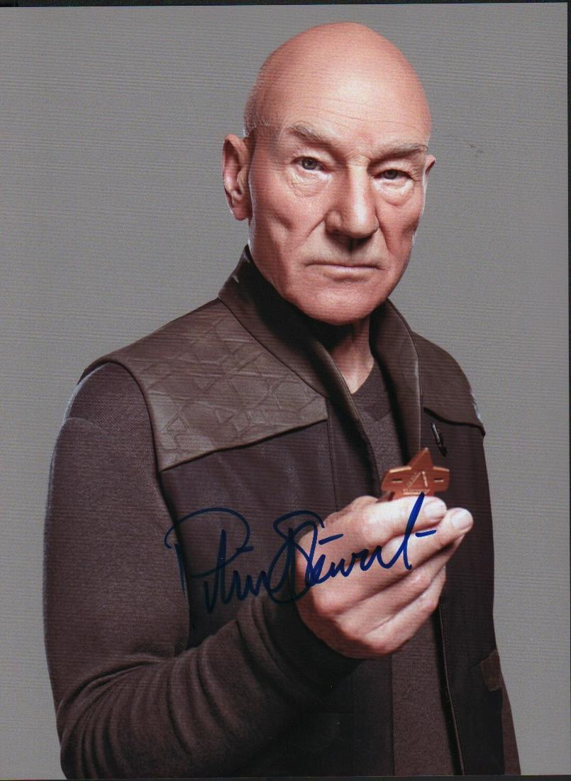 From his recent Trek series Picard signed 8x10 with COA (1 of 1)