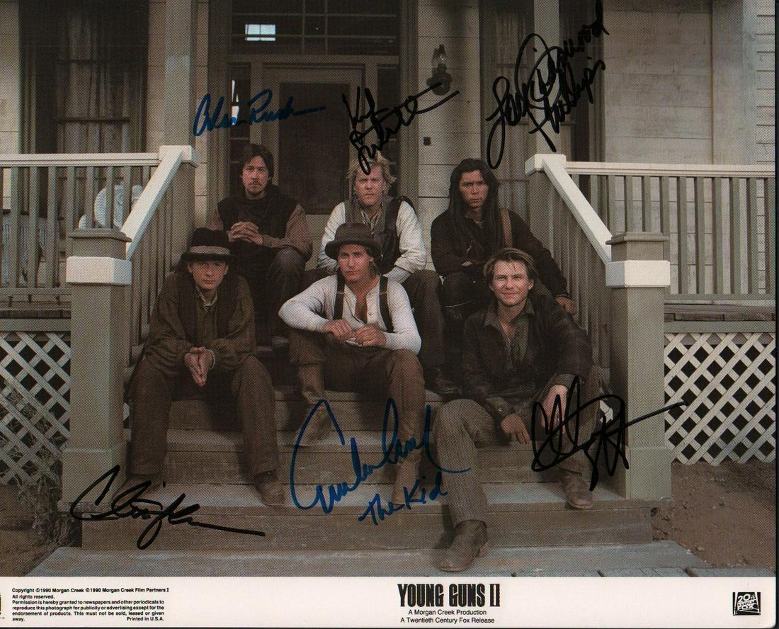 AN original 11x14 lobby card from the film signed by (1 of 1)