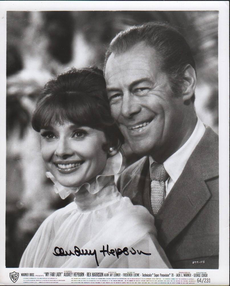 A vintage bw original My Fair Lady photo signed by star (1 of 1)