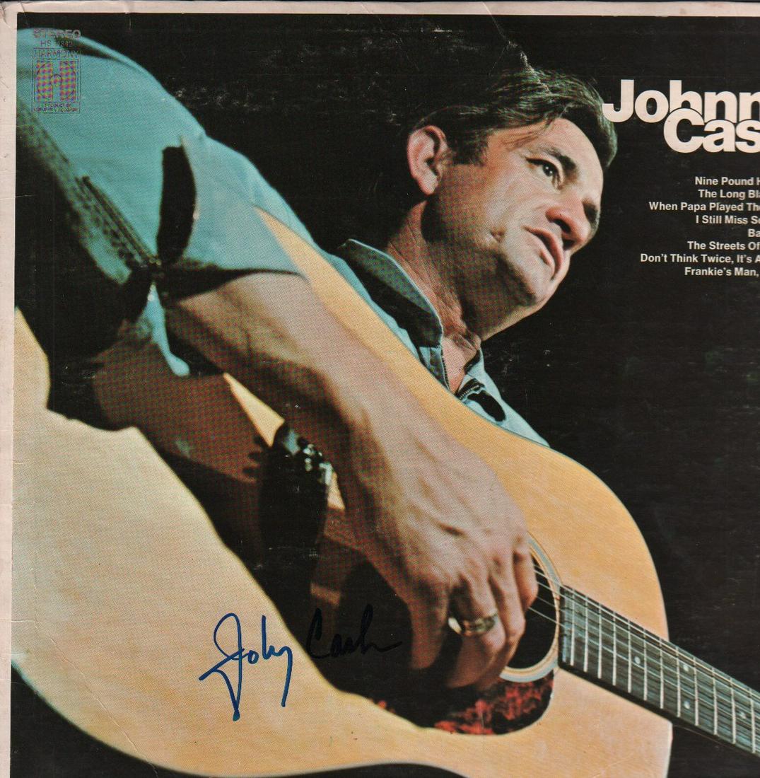 A vintage early LP signed by the Man in Black himself (1 of 1)