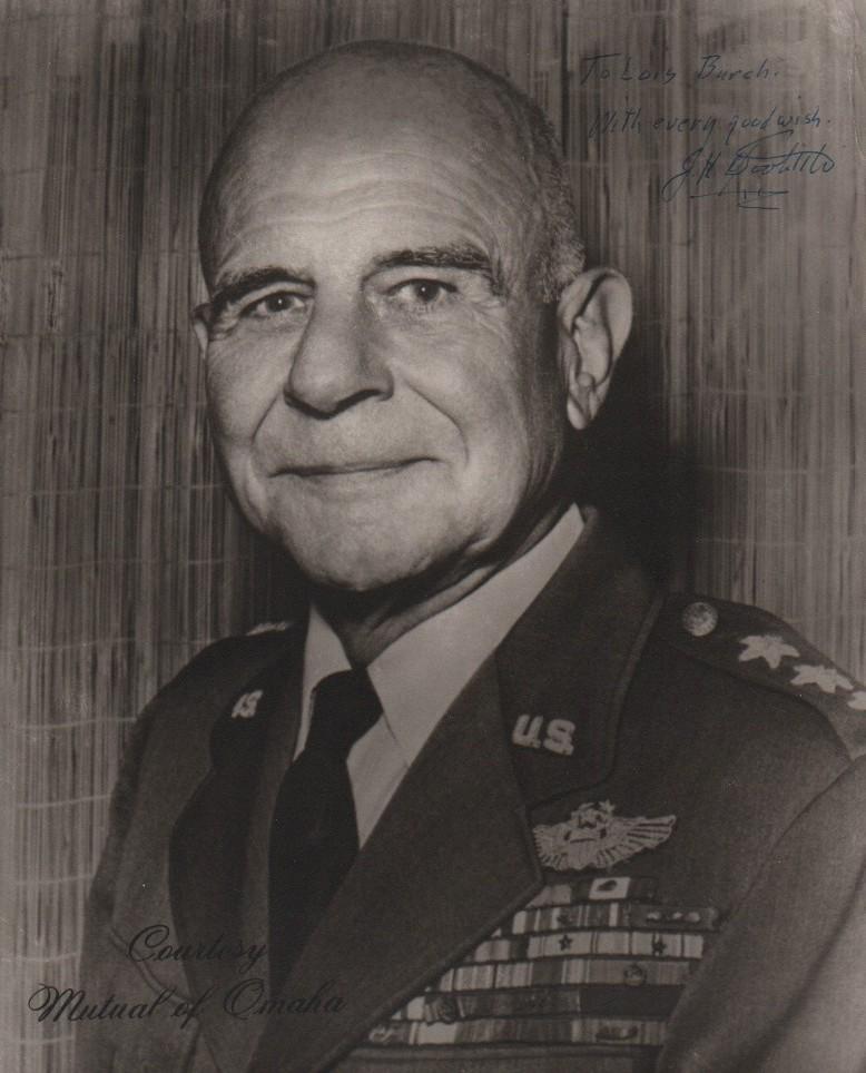 A vintage in uniform signed 8x10 by the famed Doolittle (1 of 1)