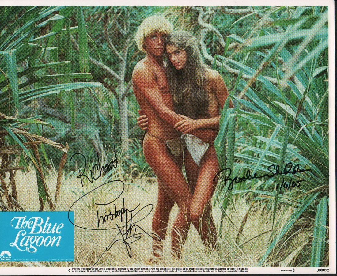 An original sexy lobby card 11x14 from the film signed (1 of 1)